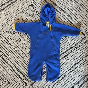 Patagonia Cozy Blue Kids Footie